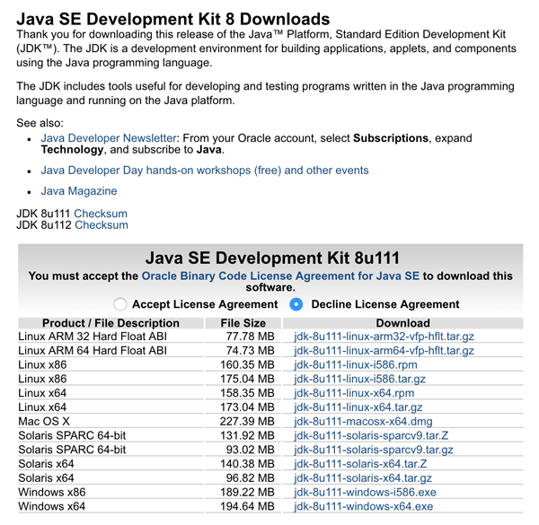 jdk 8 download for mac
